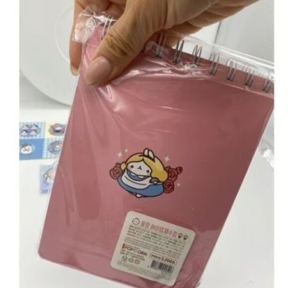 NWT Molang Alice in Wonderland Cosplay 3D Notebook & Sticker Bundle - Picture 4 of 6